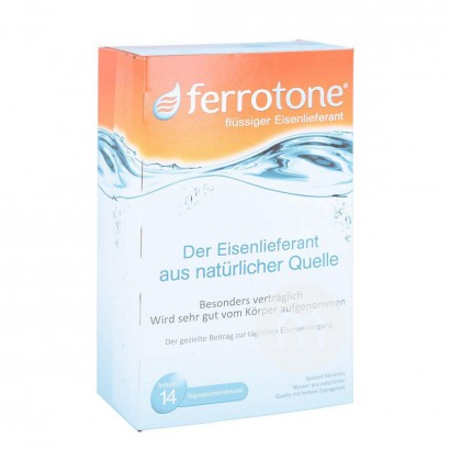 Ferrotone England Natural Iron Supplements(2 discount packages)