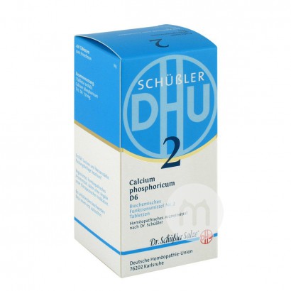 DHU German Calcium phosphate D6 No. 2 Infant Calcium 420 pieces
