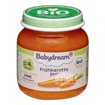 Babydream German Organic Carrot Puree over 4 months old