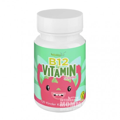BjokoVit German Children's Vitamin B12 Chewable Tablets