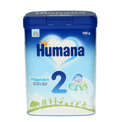 Humana Germany infant milk powder 2 stages * 4 boxes new upgrade