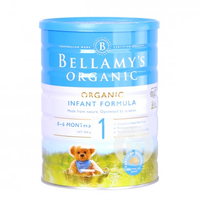 BELLAMY'S Australia Organic Infant Formula 1 stage 900g * 3 cans