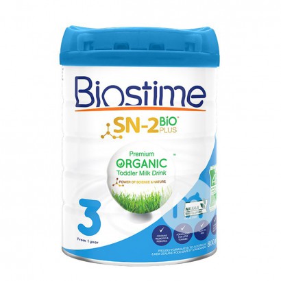 Biostime Australian Organic baby  Powdered milk 3stage 800g*3cans