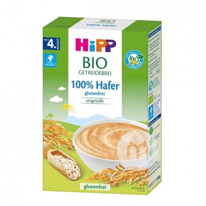[6 pieces]Hipp German Organic Oatmeal Rice Flour over 4 months 200g