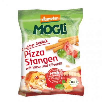 [4 pieces] MOGLi German Pizza Flavor Molar Biscuit Stick