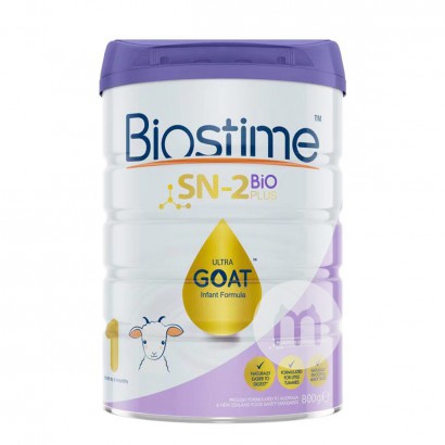 Biostime Australian gold  baby Goat milk powder 1stage 800g*3cans