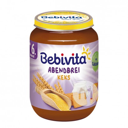 Bebivita Germany Milk biscuit dinner batter more than 6 months 190g*6