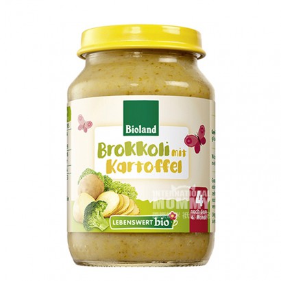 LEBENSWERT German Organic Potato Broccoli Vegetable Puree over 4 months old