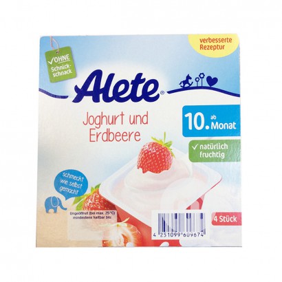 Nestle German Alete Series Strawberry Yogurt Cup 400g