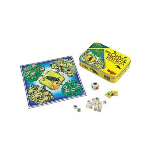 HABA Germany board game 2539 Mini orchard iron box
