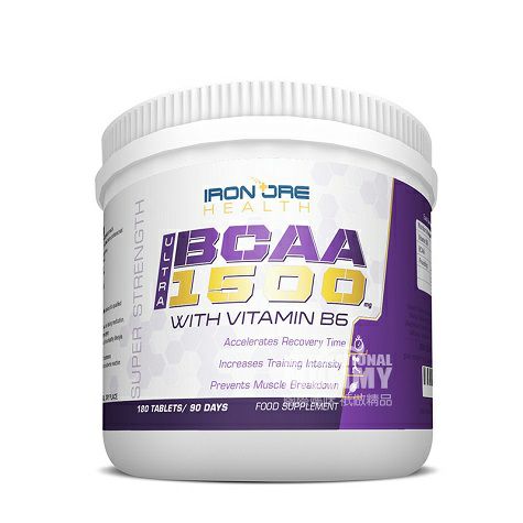 IRON ORE HEALTHY British IOH branched chain amino acid tablets 180 tablets