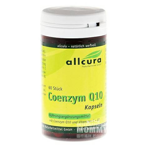 Allcura Germany Coenzyme Q10 Vitality Capsules
overseas local original