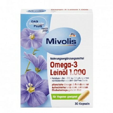 Mivolis Germany flaxseed oil capsule