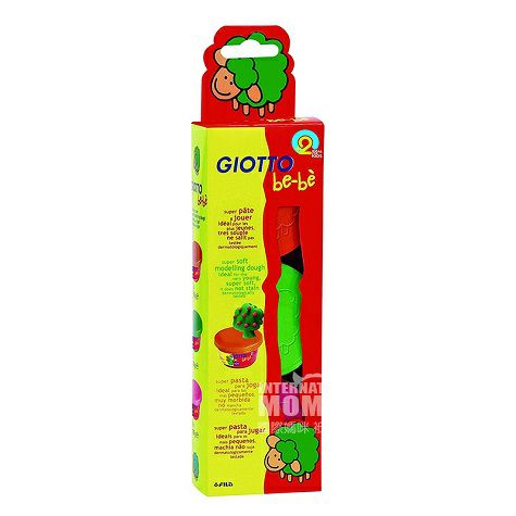 GIOTTO Italian children's non-toxic super soft plasticine 3 packs original overseas