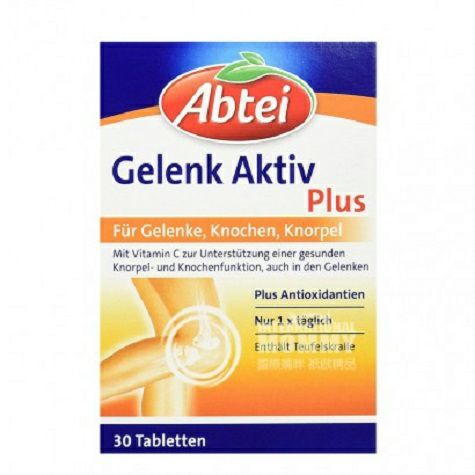Abtei Germany bone collagen tablets joint lumbar disc discomfort