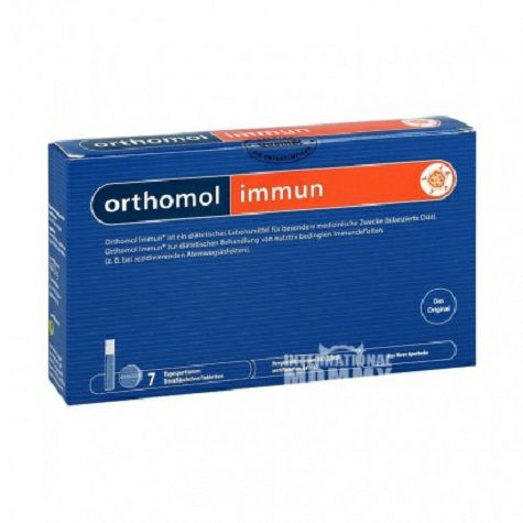 Orthomol Germany immunity enhancing comprehensive nutrient 7 days oral liquid