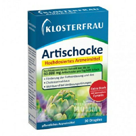 KLOSTERFRAU sustained release tablets of artichoke for cardiovascular protection