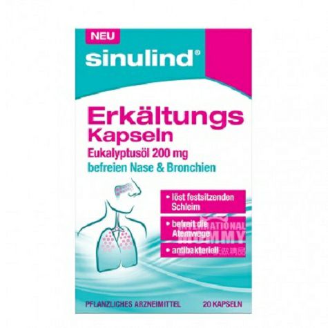 KLOSTERFRAU Germany eucalyptus oil capsule for relieving cough and runny nose