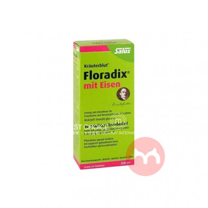 Salus Floradix Iron Element Blood Tonifying and Nourishing Liquid Green Pharmacy Version 250ml Overseas Local Original