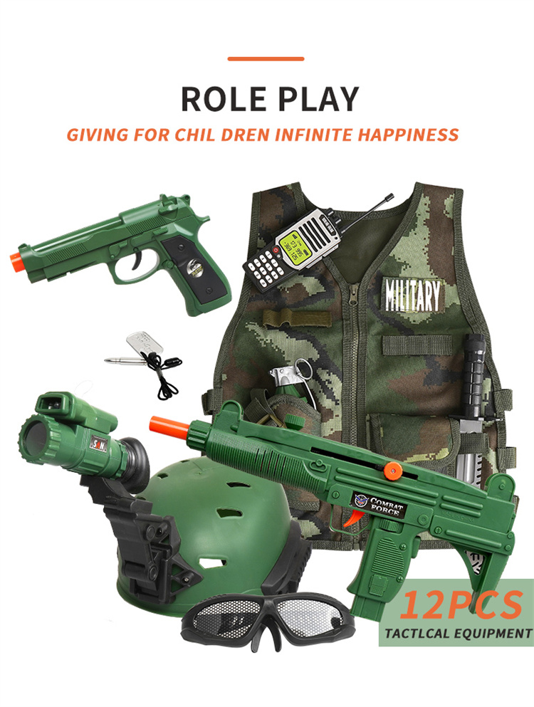 2020 best selling items military pretend play toys 