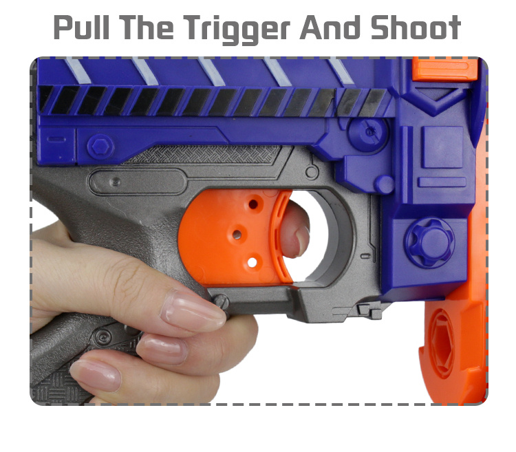 Pistola de balas suaves macia blaster airosoft gun kid boy soft bullet gun toys