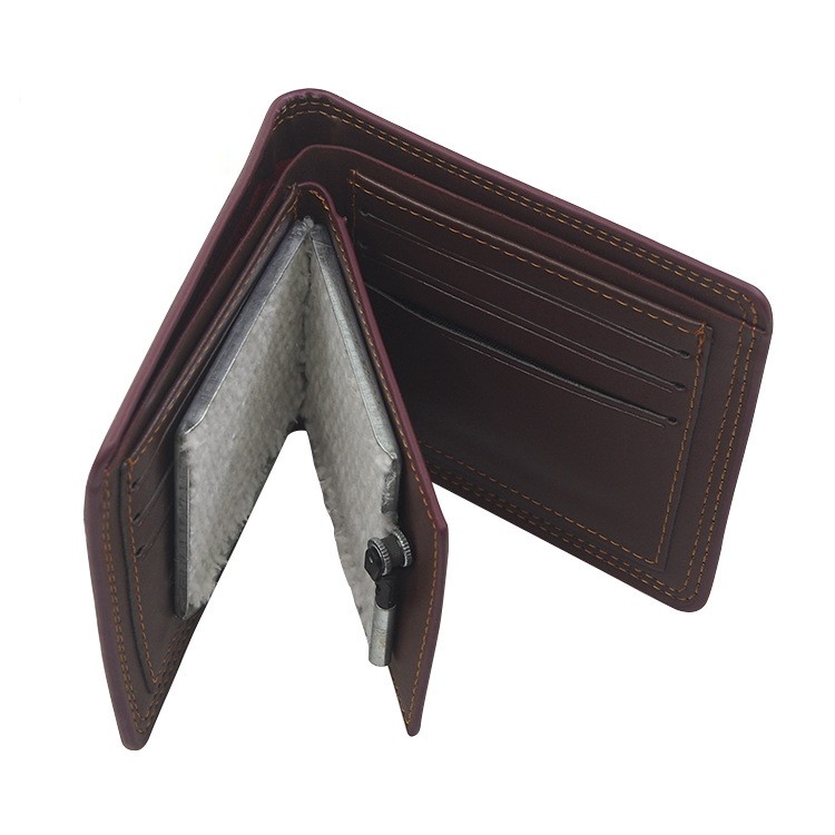 OEM Trick wallet wholesale Rubber Bifold Funny flame fire wallet for Stage Street Show Magician tools 