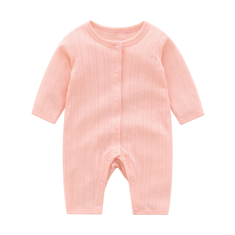 Soft 100% Organic Cotton Toddler Infant Clothing, Autumn Baby Pajama bodysuit Newborn Baby girls' and boys rompers