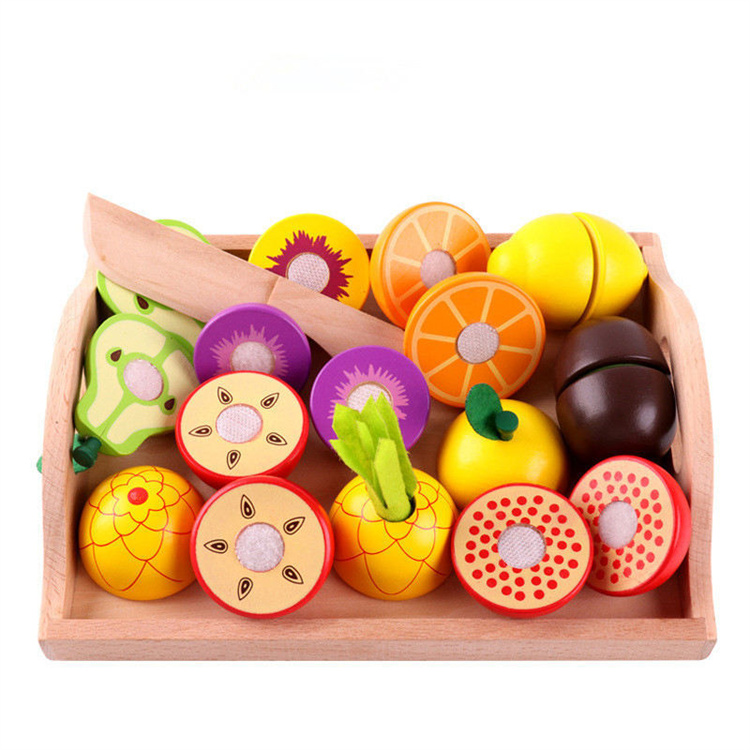 Vegetable and fruit cutting toys