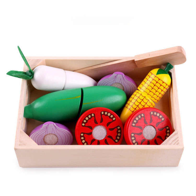 Vegetable and fruit cutting toys