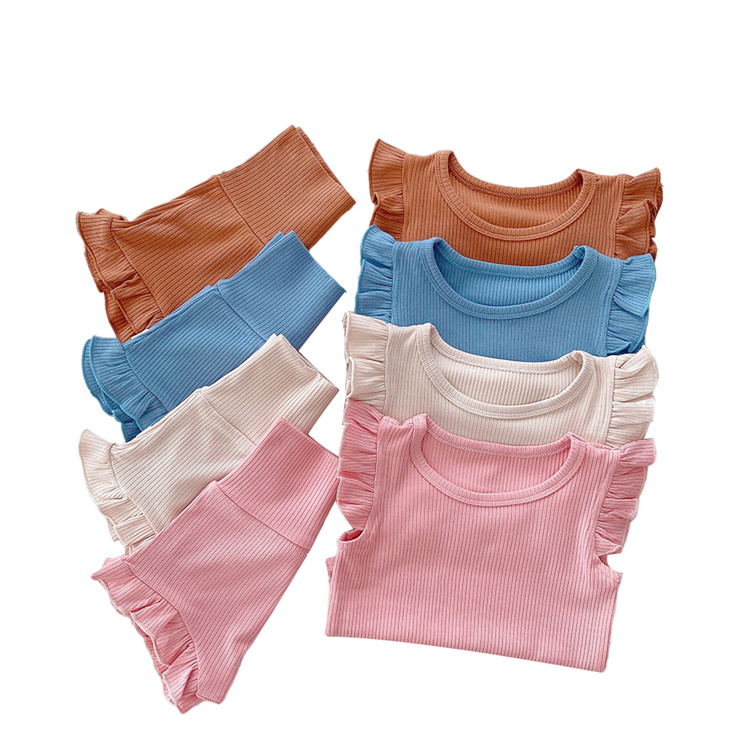 JINXI Ribbed cotton with flowing sleeves for children
