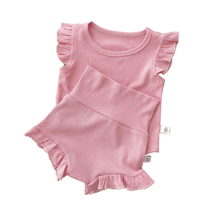 JINXI Ribbed cotton with flowing sleeves for children