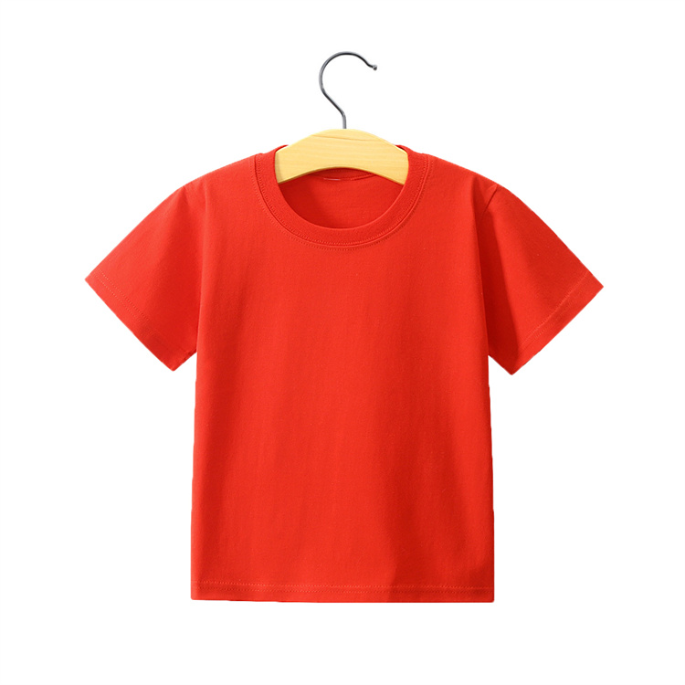 JINXI Children's super-sized neutral comfort simple T-shirt