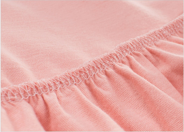 JINXI Children's vest candy color 100% cotton sleeveless solid color dress