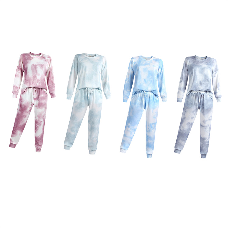 JINXI Tie-dye lady comfortable mom and I parent-child outfit
