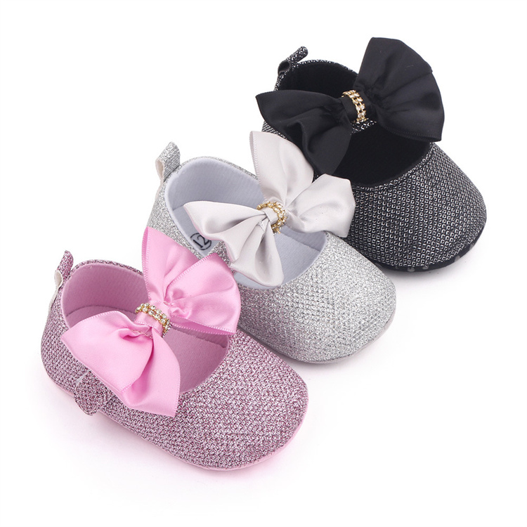 OEM Princess Darling's water-tight, bow-tied casual walking kids shoes with soft soles
