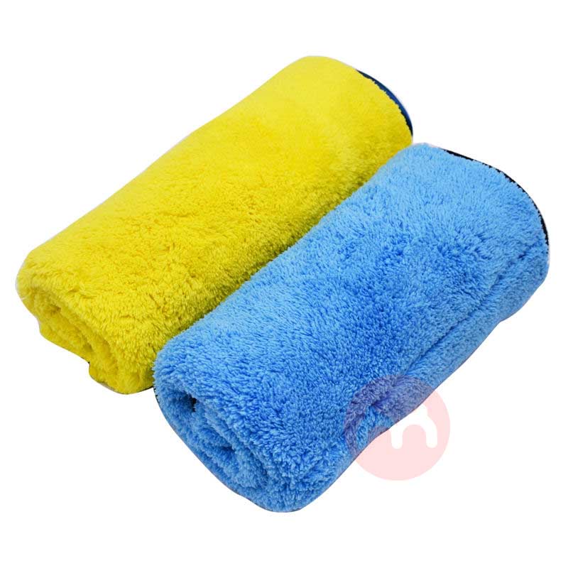 JIEXU hot selling products two side different color coral fleece towel