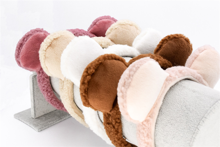 Stuffed animal bear ears wash face make up hair band