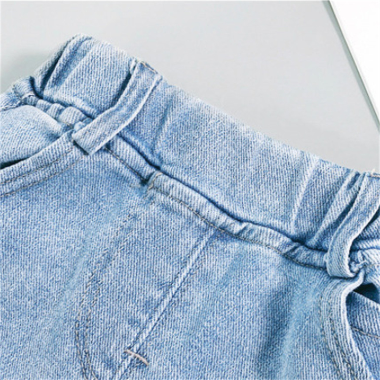 Huanhuan Cotton casual colored childrens jeans