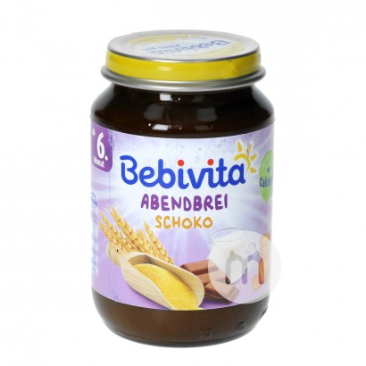Bebivita German Chocolate Cereal Puree over 6 months old 190g*6