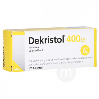 [2 pieces]Dekristol German 400I.E. Vitamin D for Infants
