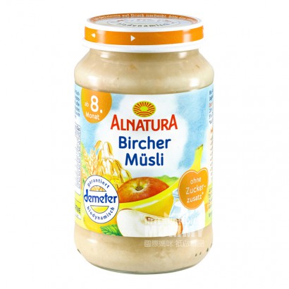 ALNATURA German Organic Apple Banana Oatmeal Blend*6 