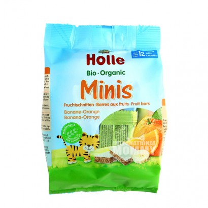 Holle German Banana Orange Oatmeal Molar Rice Crackers over 12 months old