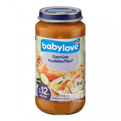Babylove German Organic Minestrone over 12 months old