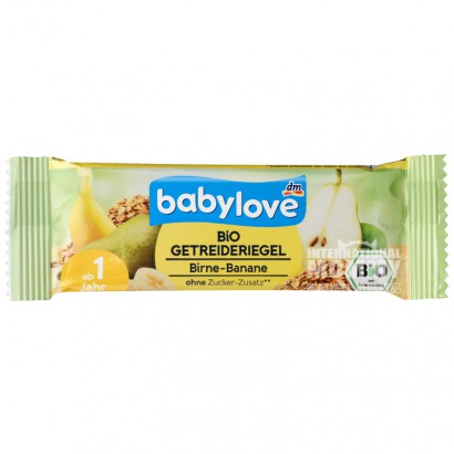 Babylove German Organic Cereal Fruit Bar*10