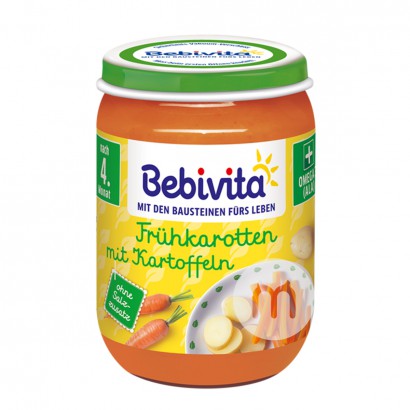 [2 pieces]Bebivita German Mashed Potatoes and Carrots over 4 months old