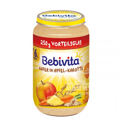 [4 pieces]Bebivita German Apple Carrot Oatmeal Mix over 6 months old 