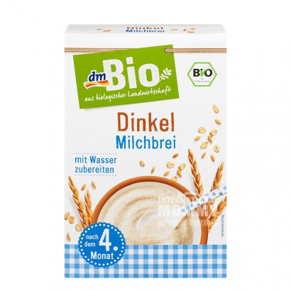 [4 pieces]DmBio German Organic Spelt Wheat Milk Rice Noodles over 4 months old