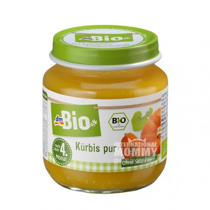 DmBio German Organic Pumpkin Puree over 4 months old