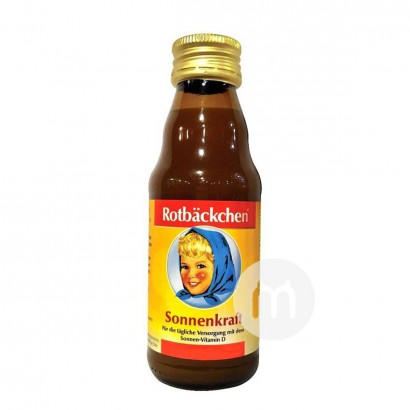 Rotbackchen German Calcium and Vitamin D Supplement for Infants and Young Children 125ml