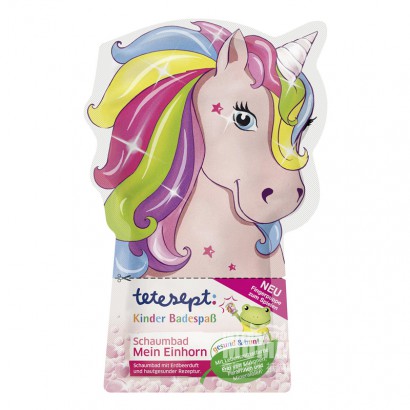 Tetesept German Unicorn Girl Bubble Bath Salt * 10 overseas original